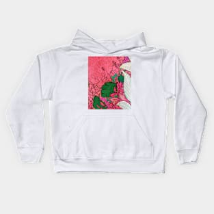 Tropical leaves Kids Hoodie